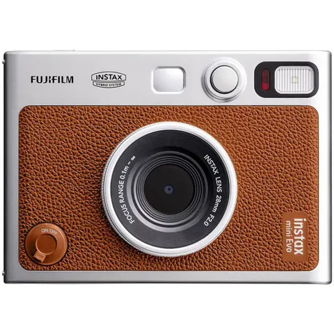 FUJIFILM instax mini Evo™ - Instant Camera - Bruin – afbeelding 2