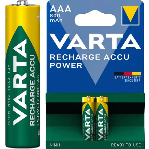 Varta AAA Oplaadbare Batterijen – 550579 – afbeelding 2