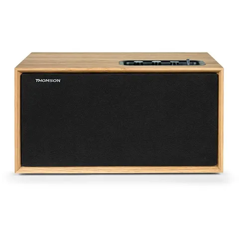 Thomson WS502 - Multimedia Compact Speaker - Hout – afbeelding 2