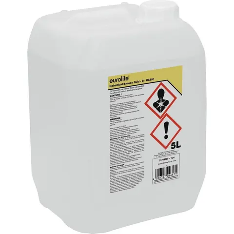 EUROLITE Smoke Fluid B (Basic) 5l voor nevelmachine – afbeelding 2