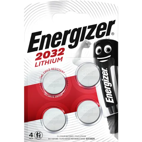 Batterij energizer 4x cr2032 lithium – afbeelding 2
