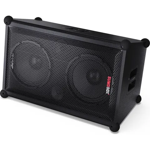 Sharp SumoBox PRO CP-LS200 Professionele draagbare luidspreker - 200W - 108dB - TRS/XLR - bluetooth - zwart – afbeelding 2