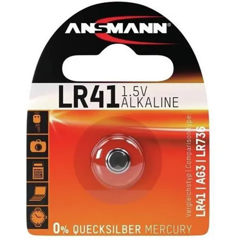 Ansmann LR41 knoopcel – afbeelding 2