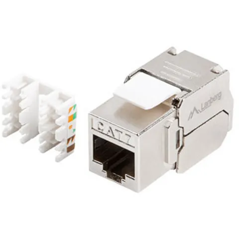 Lanberg - Keystone Module - Toolless - RJ45 - Cat 7 - FTP – afbeelding 2