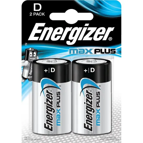 Energizer Batterijen Max Plus D 2 Stuks – afbeelding 2