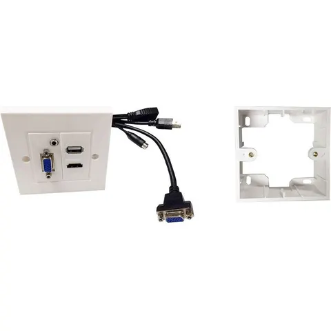 Wall Box HDMi USB VGA – afbeelding 2