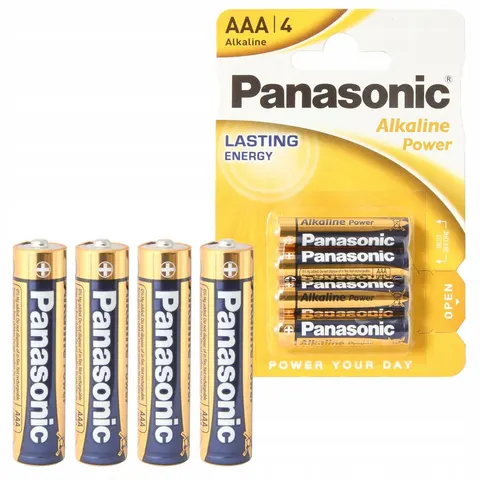 Panasonic Alkaline 4xAAA batterijen – afbeelding 2