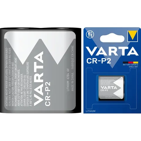 Varta CR-P2 Lithium Cylindrical batterij – afbeelding 2