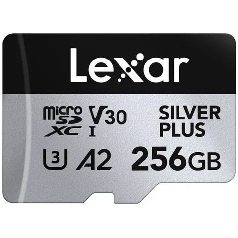 Lexar microSDXC Silver Plus UHS-I 256GB V30 – image 2