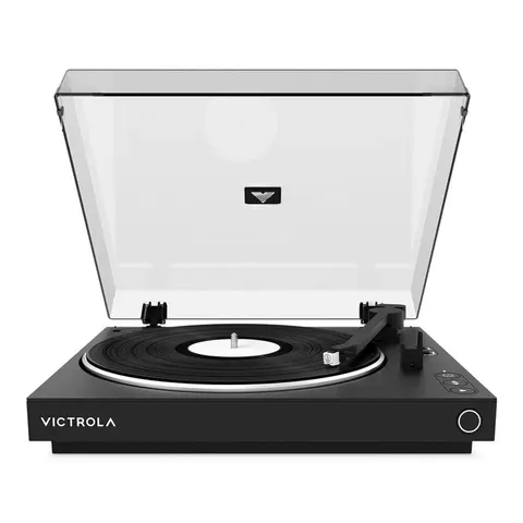 Platine Vinyle AUTOMATIQUE noir – image 2