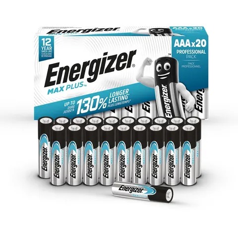 Batterij Energizer Max Plus 20xAAA alkaline – afbeelding 2