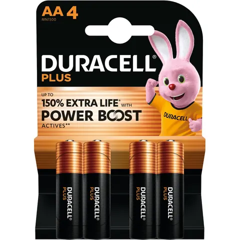 Duracell Plus Batterijen Mignon AA – 4 st – afbeelding 2