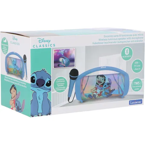 Stitch Bluetooth® Lichtluidspreker met Microfoon – afbeelding 2
