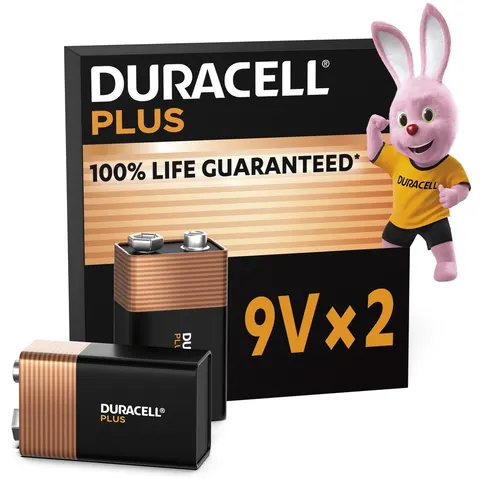 Batterij Duracell Plus 2x 9Volt – afbeelding 2