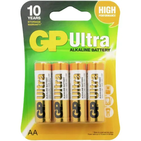 GP Ultra AA batterij Blister – afbeelding 2