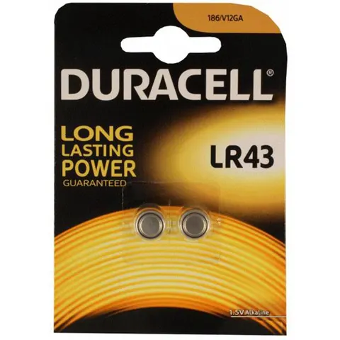 Duracell Electronics LR43 2CT – afbeelding 2