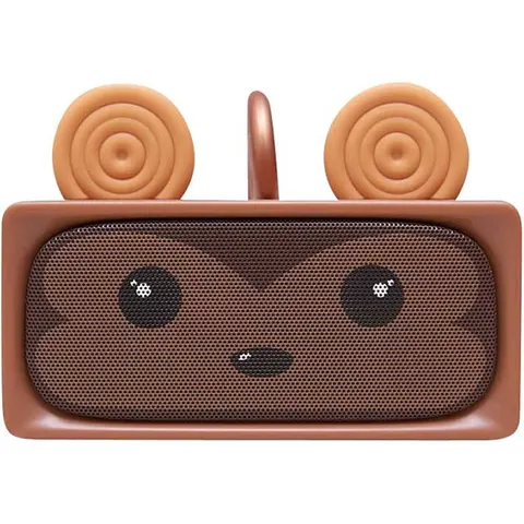 Enceinte Adorable stéréo Monkey - MOBILITY ON BOARD - Enceinte Bluetooth Monkey Marron – image 2