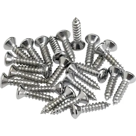 Fender Pickguard Screws Chrome – image 2