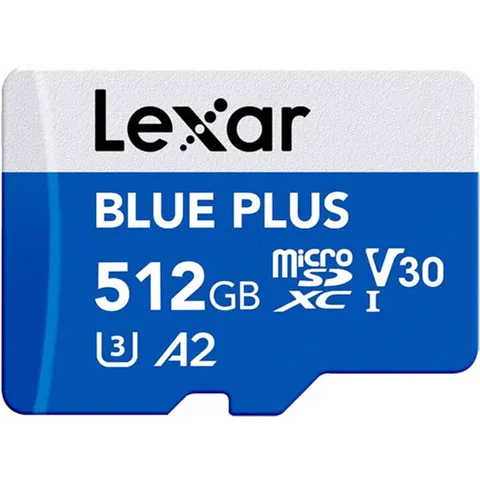 Lexar BLUE PLUS 512 GB MicroSDXC UHS-I – afbeelding 2