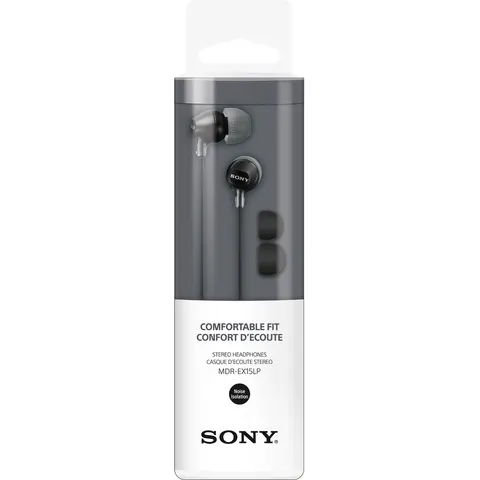 Oortelefoon Sony EX15LP basic zwart – afbeelding 2