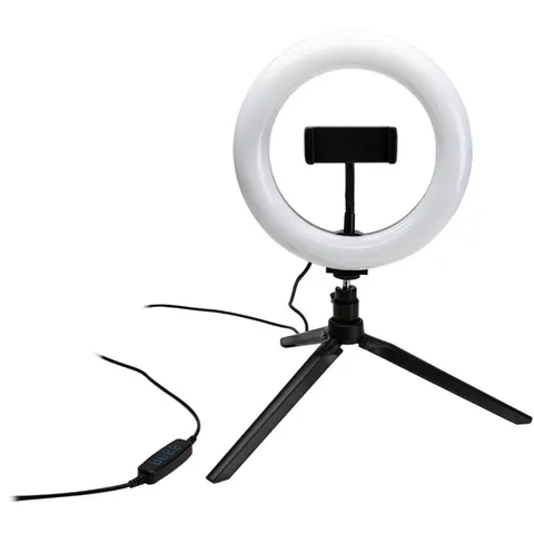 Selfie Ring Light with Tripod and Remote Big Ben Interactive VLOGKITTRIPB – afbeelding 2