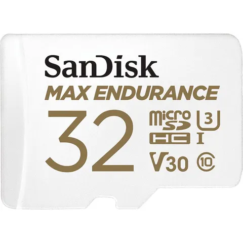 SANDISK MicroSDHC MAX Endurance 32GB incl SD adapter – afbeelding 2