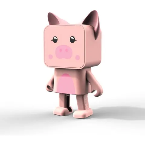 Enceinte Bluetooth Dancing Cochon - MOBILITY ON BOARD - Enceinte Bluetooth Cochon Rose – image 2