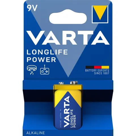 Varta Alkalinebatterij 9V – afbeelding 3