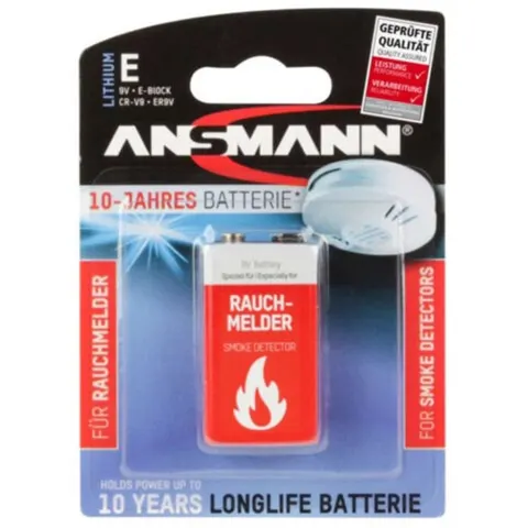 Ansmann Lithium 9V-Block - 1 stuk – afbeelding 2