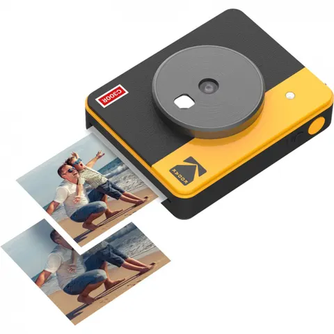 Kodak Mini Shot Combo 3 Retro Camera & Printer - Geel – afbeelding 2