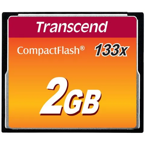 Transcend TS2GCF133 2GB CompactFlash – afbeelding 2