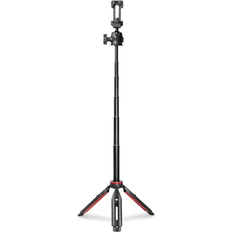 Hama Telefoonstatief "Solid 80 Ball", reisstatief, ontspanner, max. 80cm – afbeelding 2