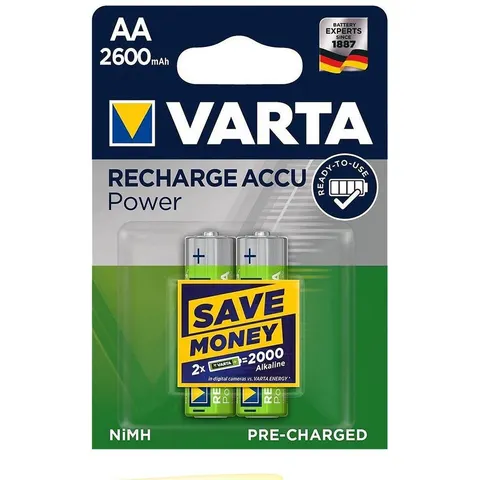 Varta AA Oplaadbare Batterijen – afbeelding 2