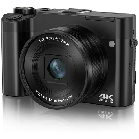 INF Caméra HD à double objectif écran tactile DC218T 4K – image 2