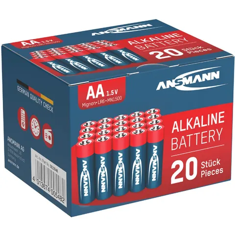 ANSMANN - Alkaline batterijen - AA - 40 stuks – afbeelding 2