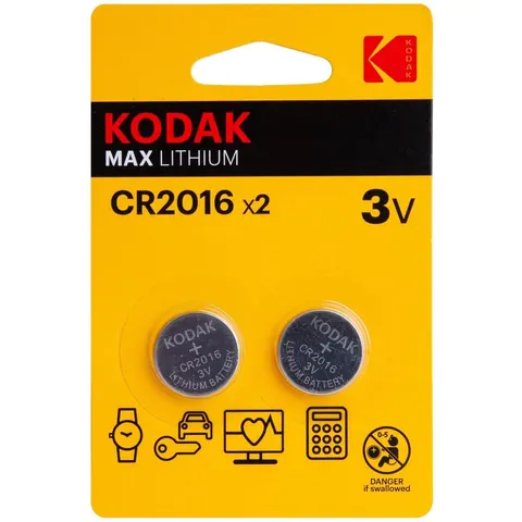 Kodak CR2016 Lithium knoopcel batterij – afbeelding 2