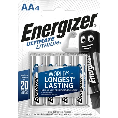 Batterij Energizer Ultimate Lithium 4xAA – afbeelding 2