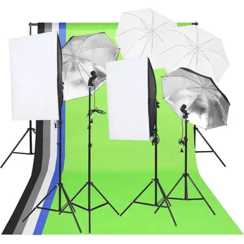 vidaXL Kit d'éclairage de studio photo – image 2