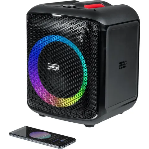 Bigben Party High Power - Bluetooth Speaker - RGB - Microfoon - Cube - Max – afbeelding 2