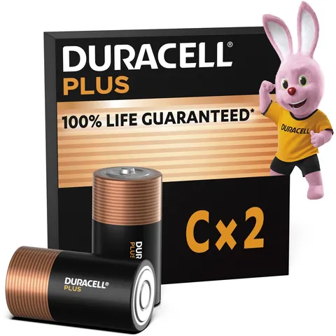 Duracell Plus Batterijen MN1400 C – 2 st – afbeelding 2