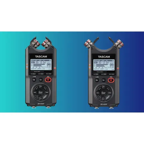 Tascam DR-40XP field recorder met 32-bit float – afbeelding 2