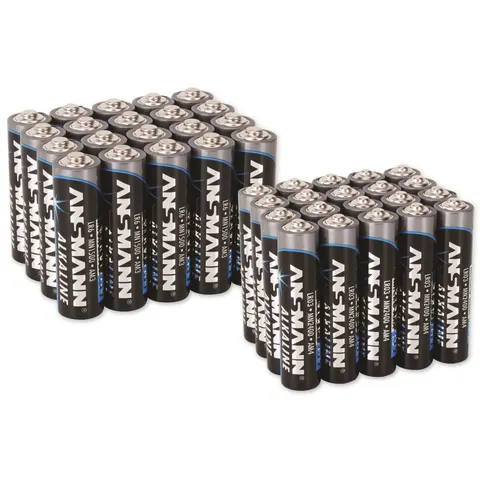 Ansmann Batterijset AAA, AA 40 stuk(s) – afbeelding 2