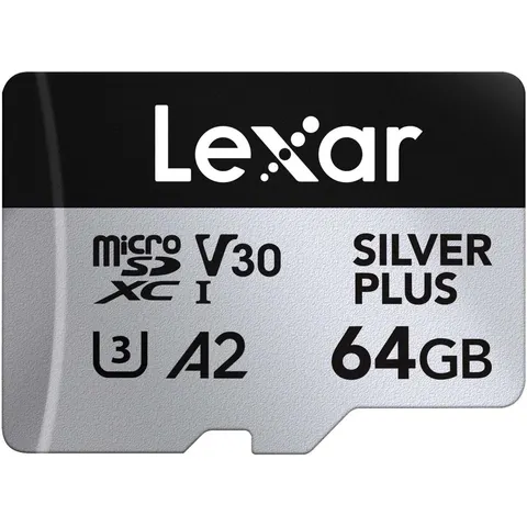Lexar microSDXC Silver Plus UHS-I 64GB V30 – image 2