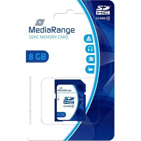 MediaRange | SDHC | 8 GB | Class 10 – afbeelding 2