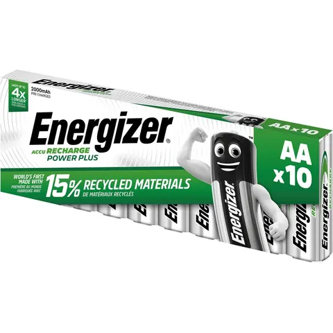 Batterij oplaadbaar energizer 10x aa – afbeelding 2