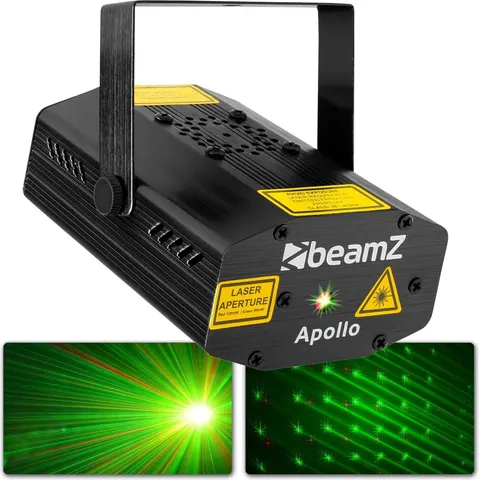 beamZ Apollo Multipoint Laser Rouge Vert - Spectacles du laser – image 2
