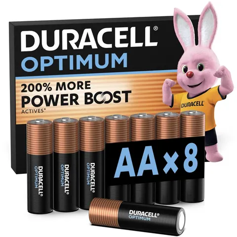 Batterij Duracell Optimum 8x AA – afbeelding 2