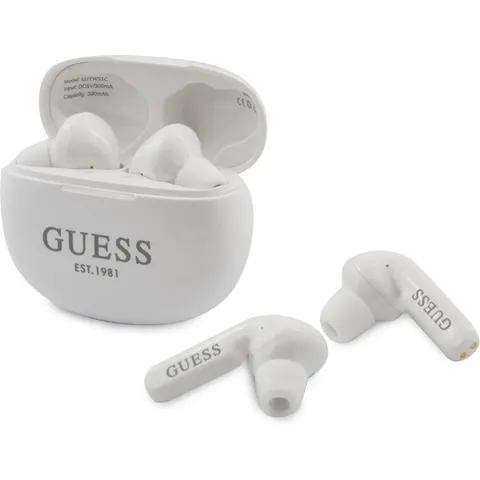 Guess True Wireless 5.0 4H Stereo Headset - Wit – afbeelding 2
