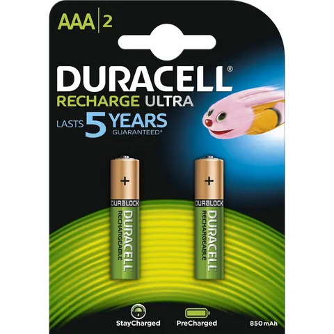 Duracell AAA Oplaadbare Batterijen – afbeelding 2