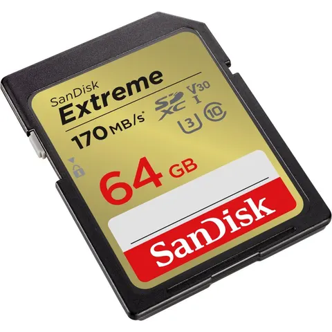 64 GB Extreme SDXC 4K UHD – afbeelding 2